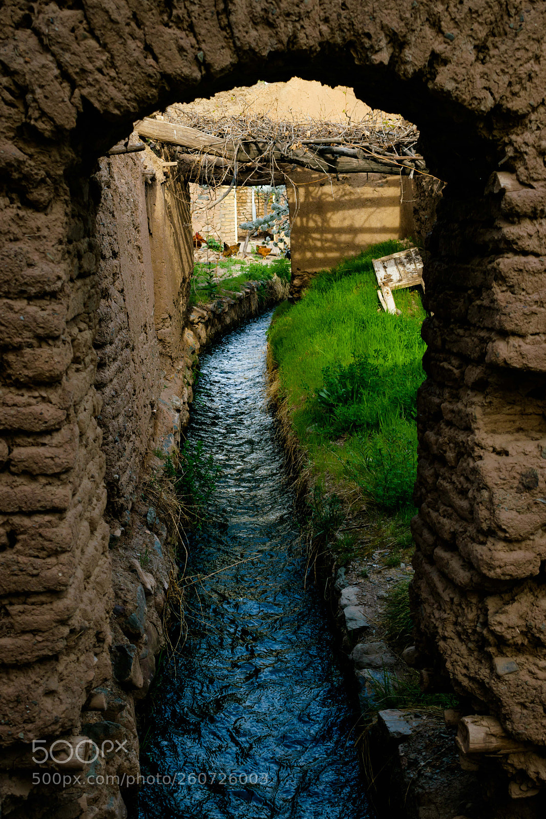 Nikon D3300 sample photo. Lovely waterway with arc photography
