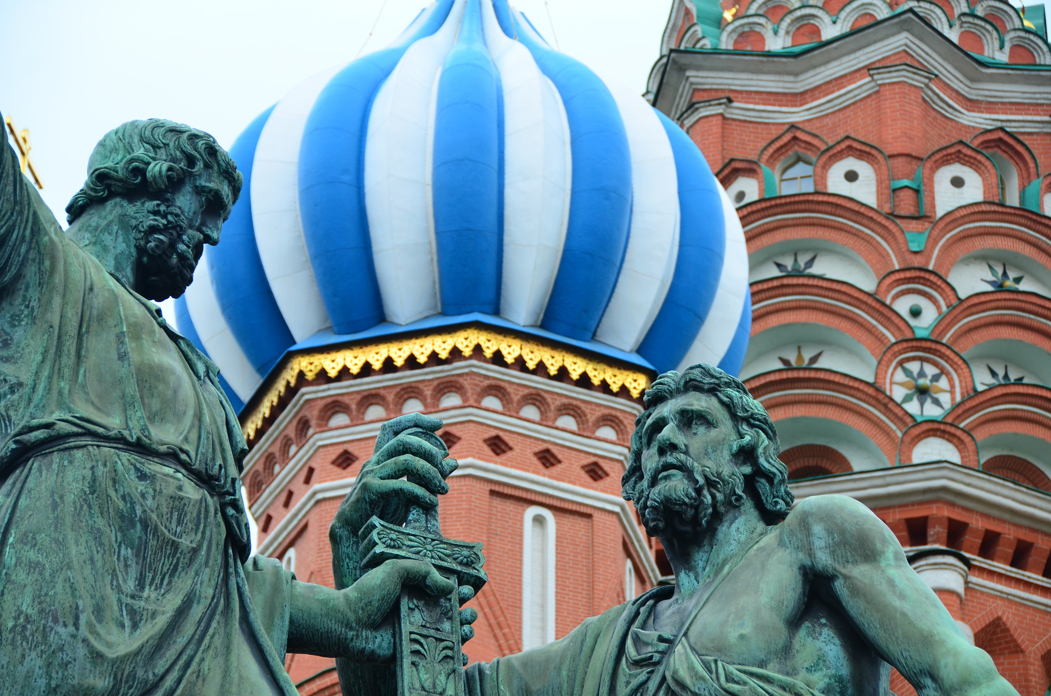 Nikon D7000 sample photo. St basils cathedral.  red square.  moscow. photography