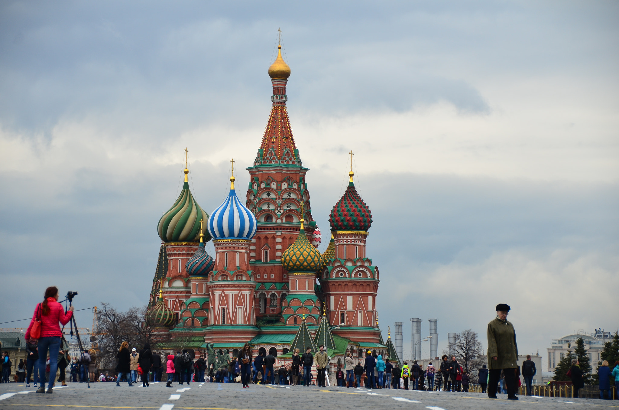 Nikon D7000 sample photo. St basils cathedral.  red square.  moscow. photography