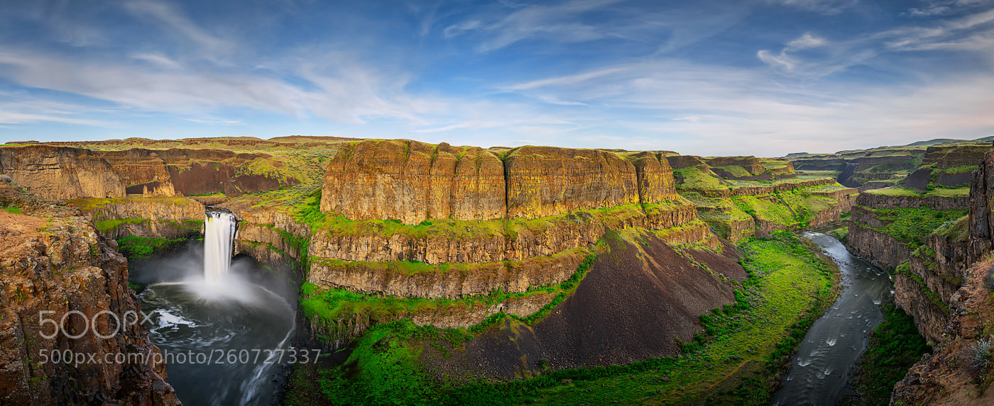 Nikon D850 sample photo. Palouse falls canyon photography