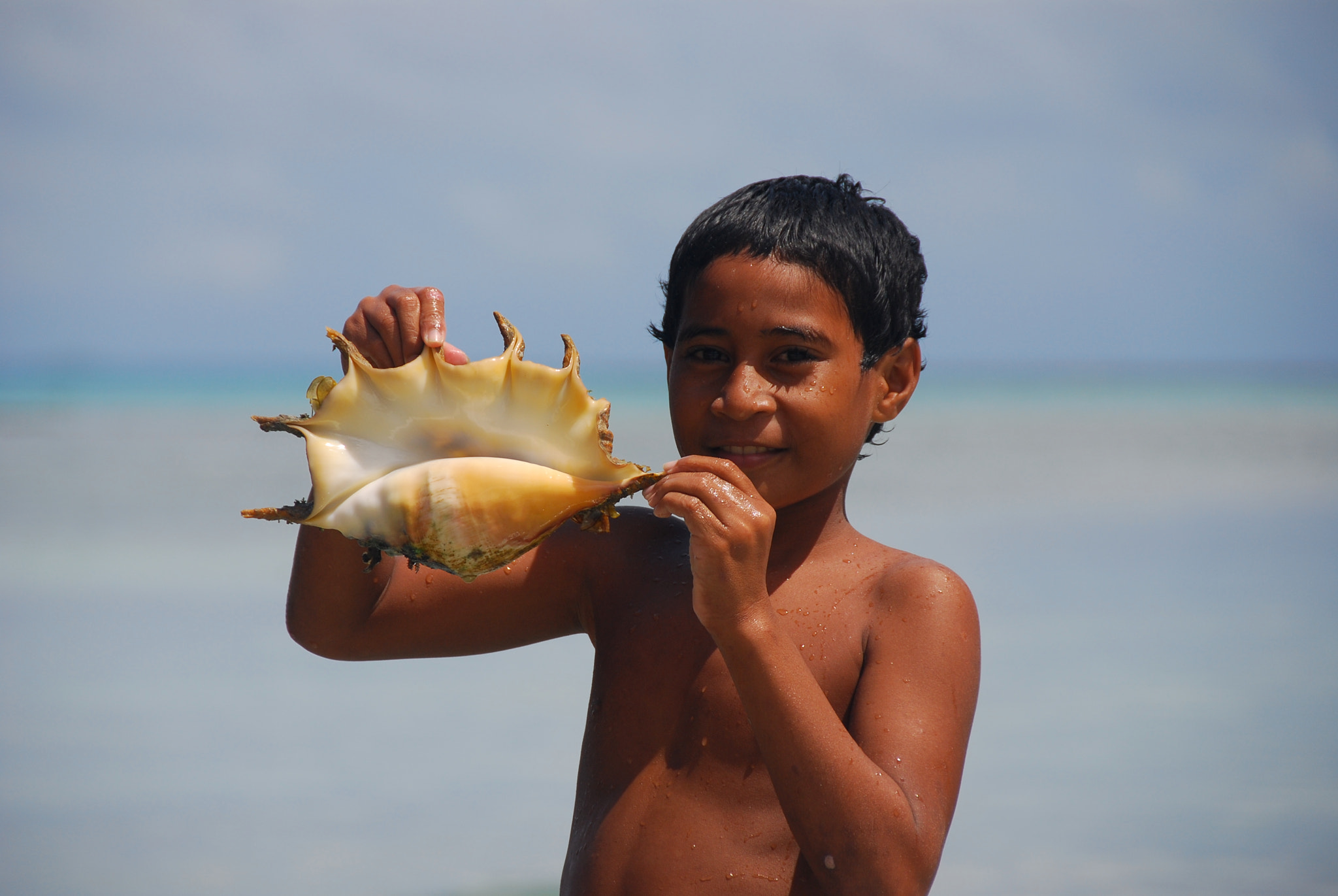 Nikon D80 sample photo. Treasure from the ocean.  funafuti.  tuvalu. photography