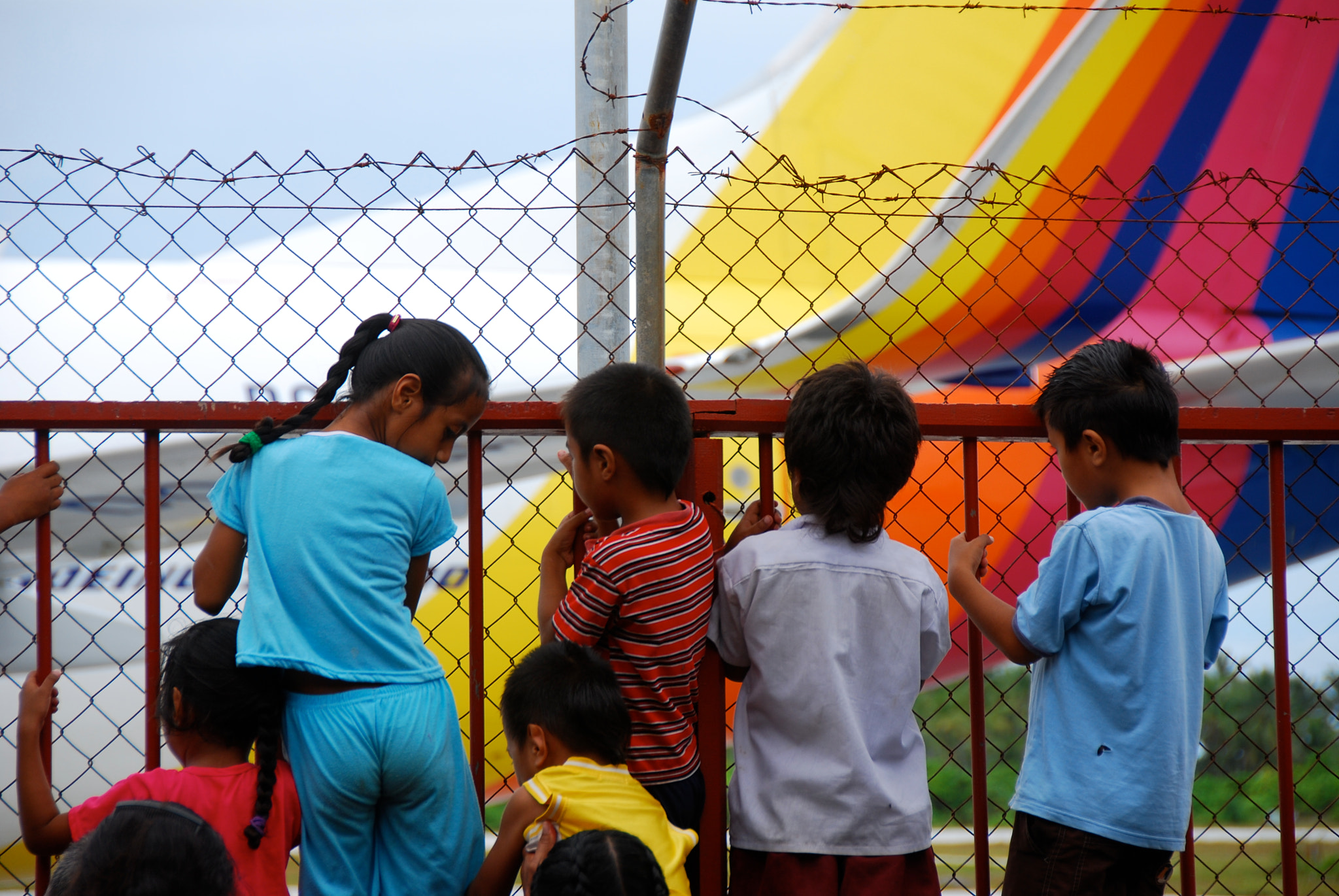 Nikon D80 sample photo. Back at the aiport.  bonriki.  tarawa.  kiribati photography