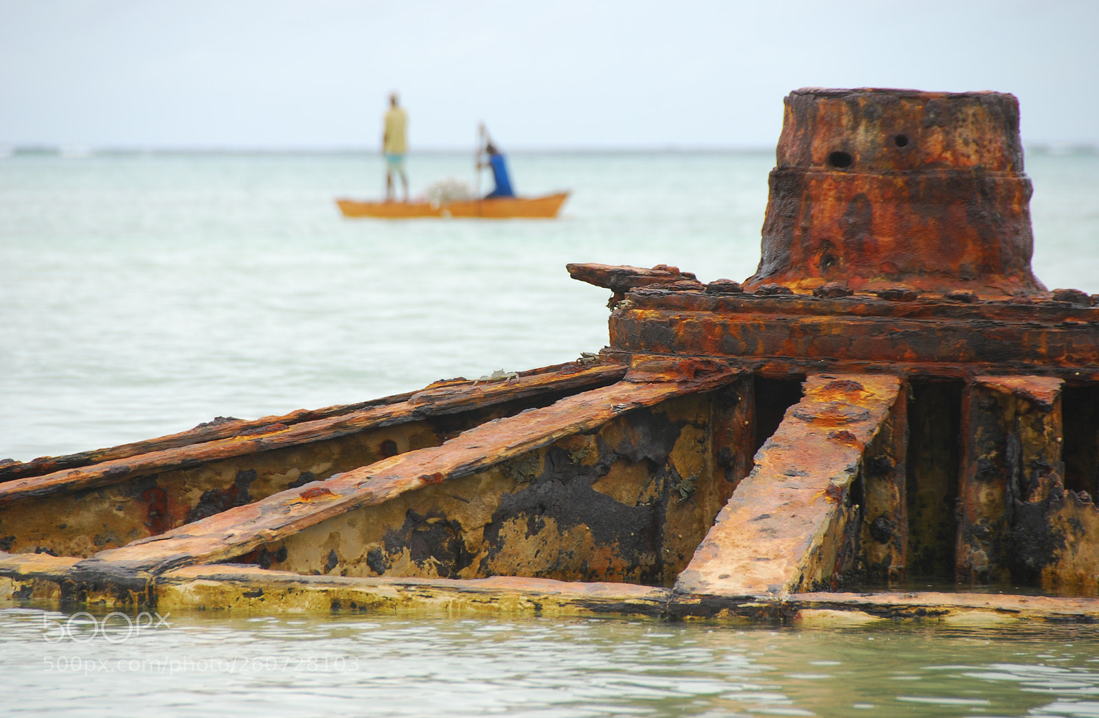 Nikon D80 sample photo. Wwii left over. betio photography