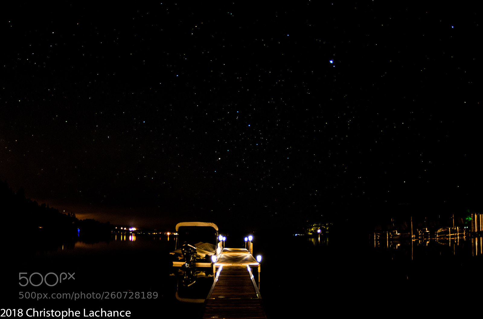 Pentax K-30 sample photo. Stars at lac-mégantic photography