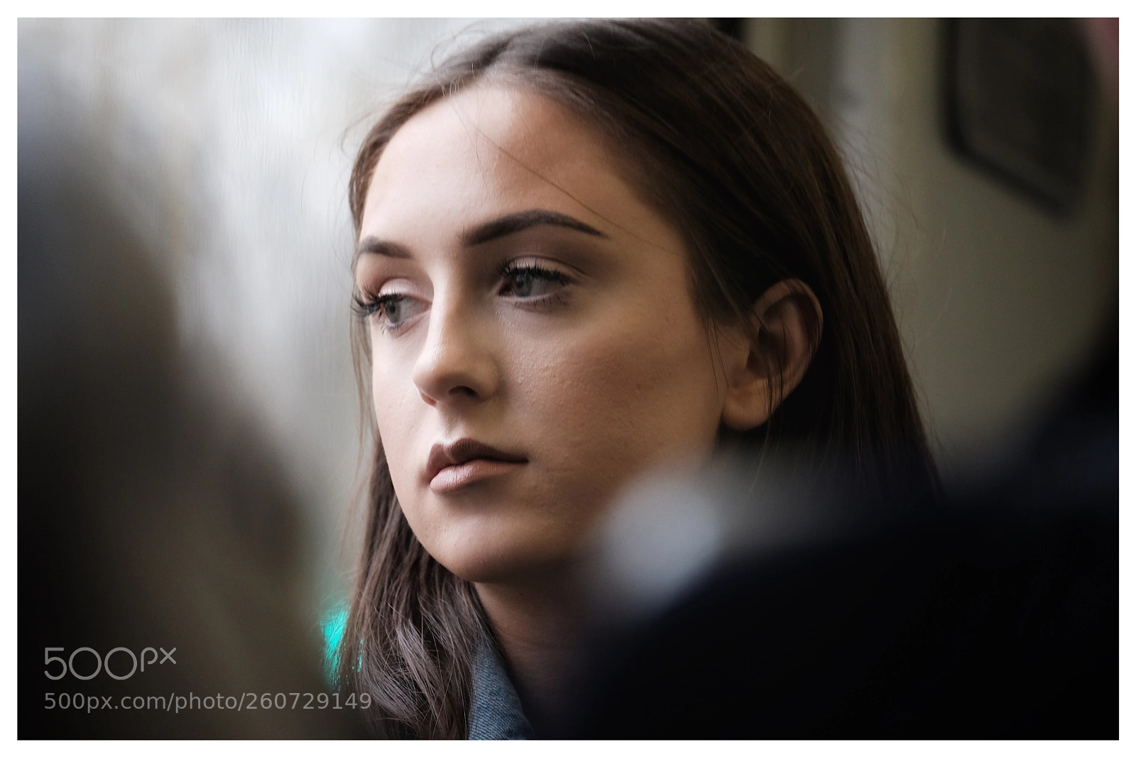 Fujifilm X-T20 sample photo. Girl on a train photography