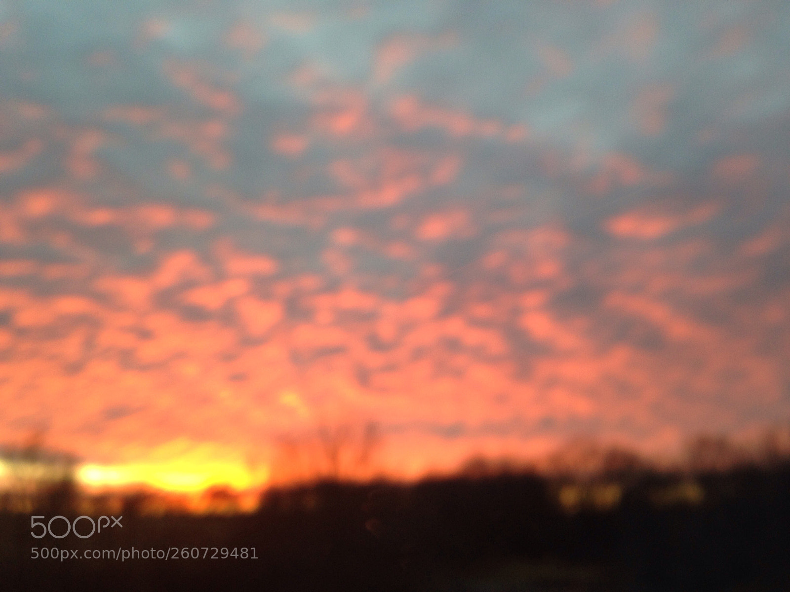 Apple iPhone 5 sample photo. A fiery sunset photography