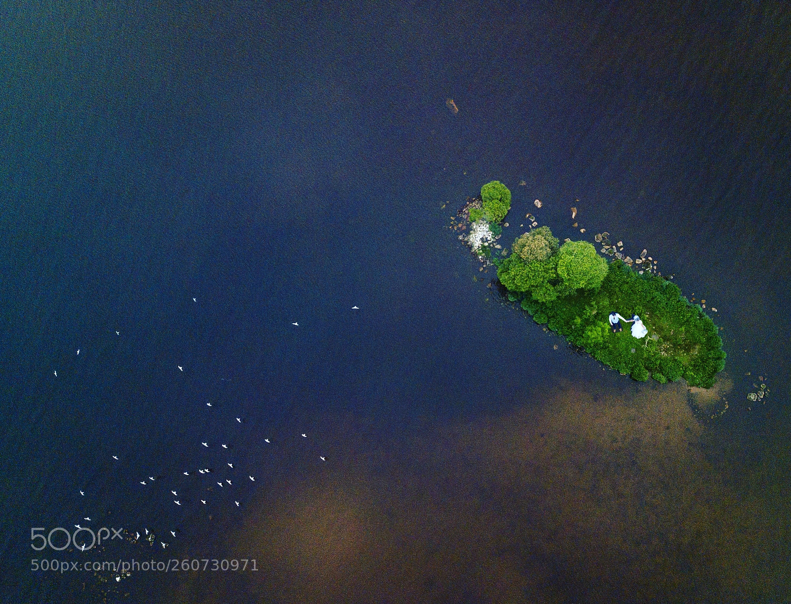 DJI FC220 sample photo. Wedding day, love island  photography