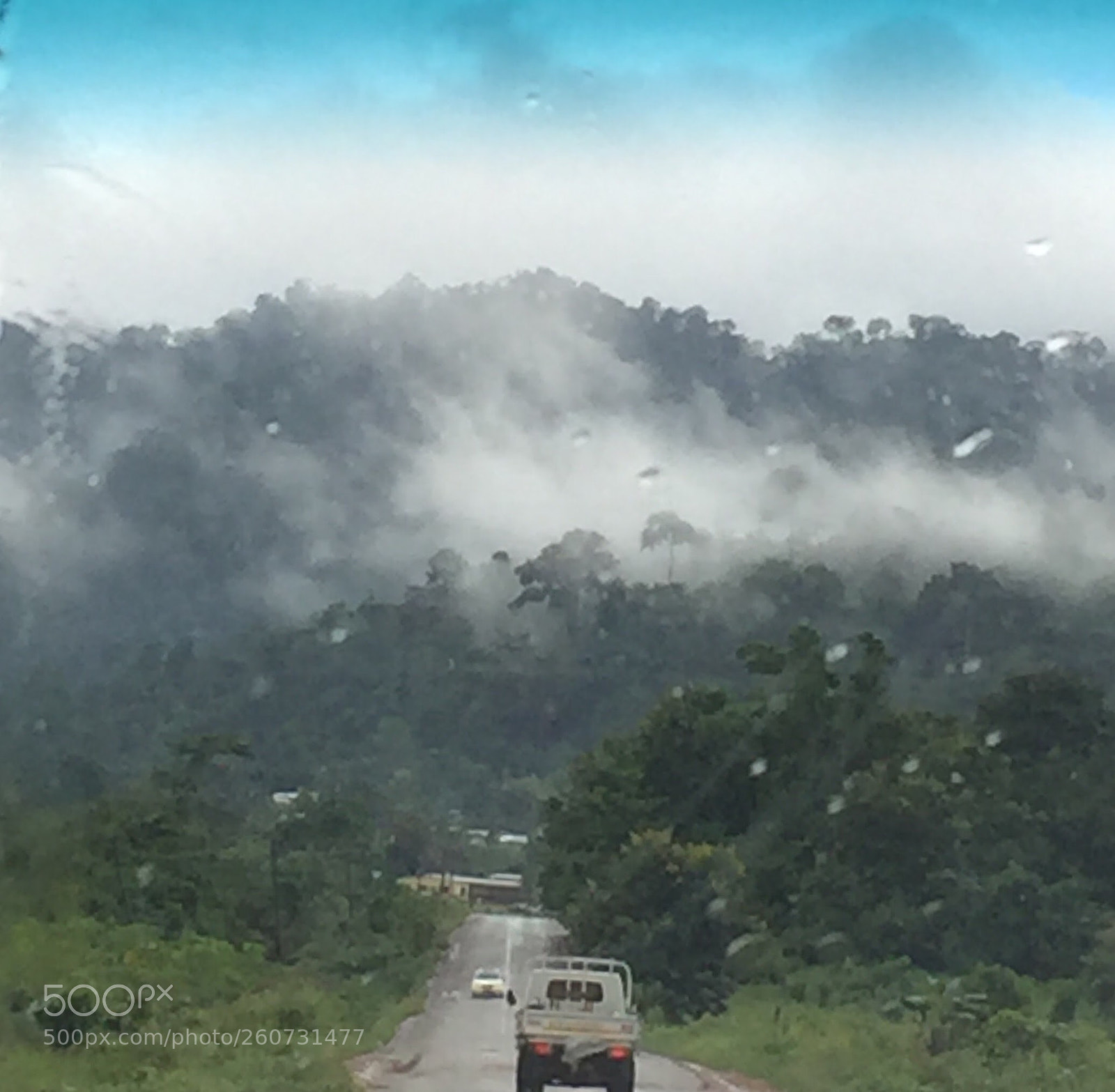 Apple iPhone 6 Plus sample photo. Misty mountains  photography