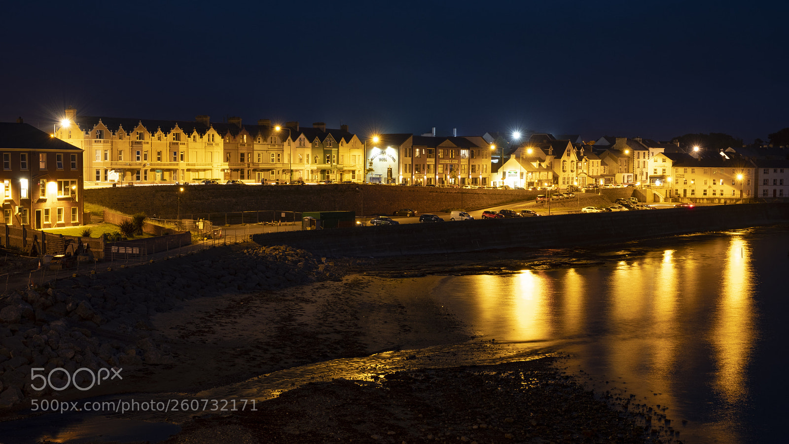 Fujifilm X-T2 sample photo. Night of bundoran , ireland photography
