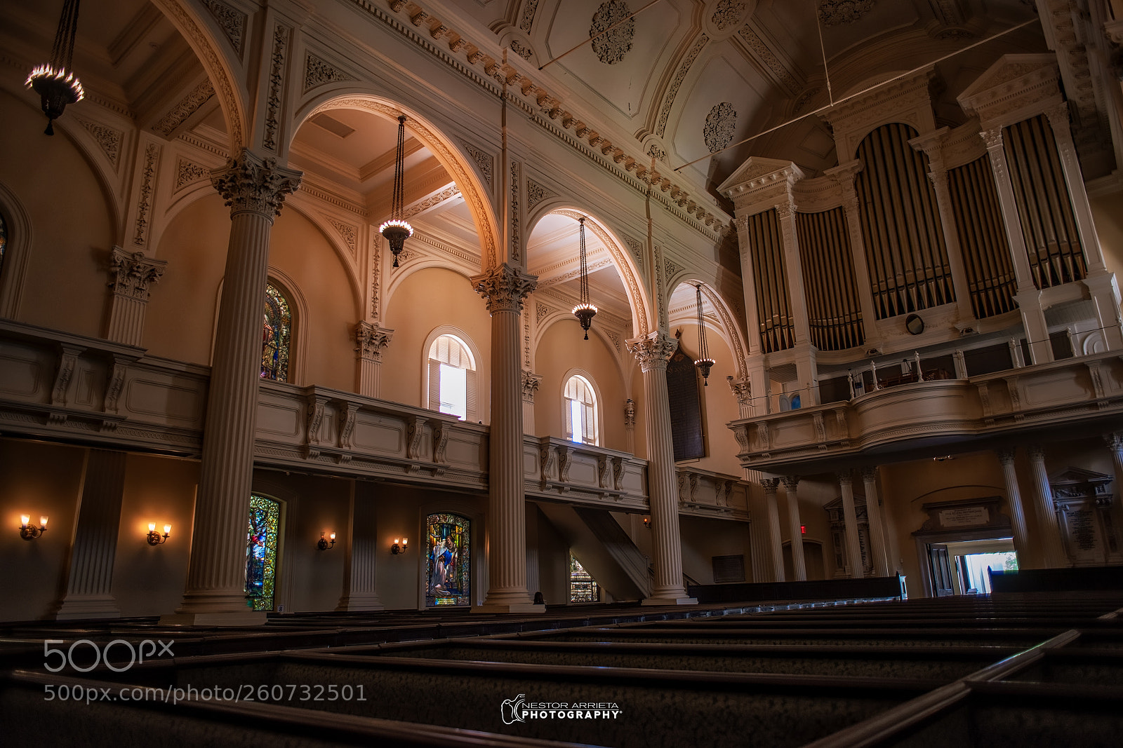 Nikon D810 sample photo. Pipe organ photography