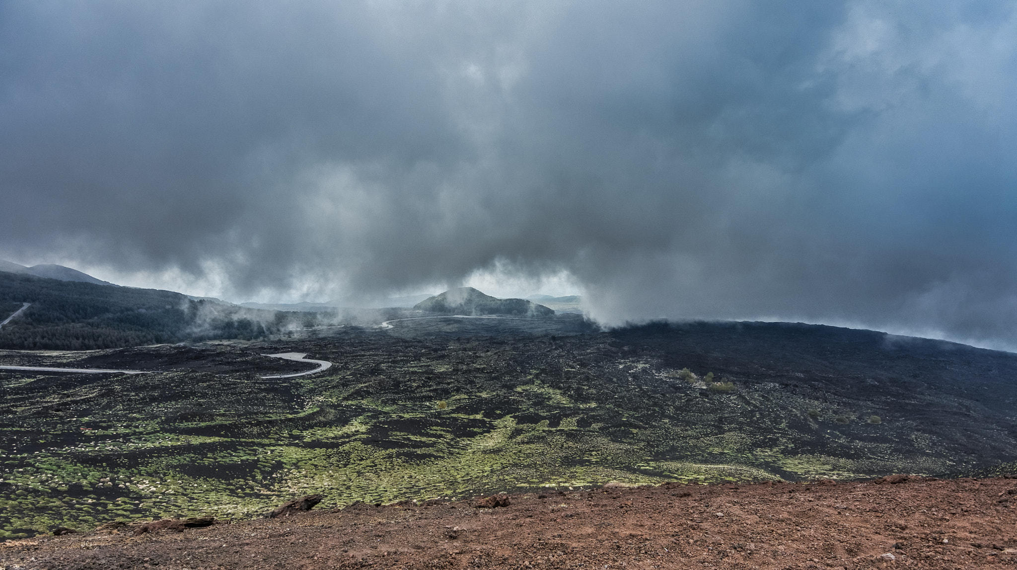 Nikon 1 J5 sample photo. Enta volcano photography