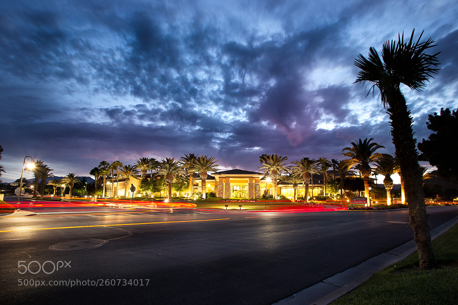 Canon EOS 6D sample photo. Light streaks at dusk. photography