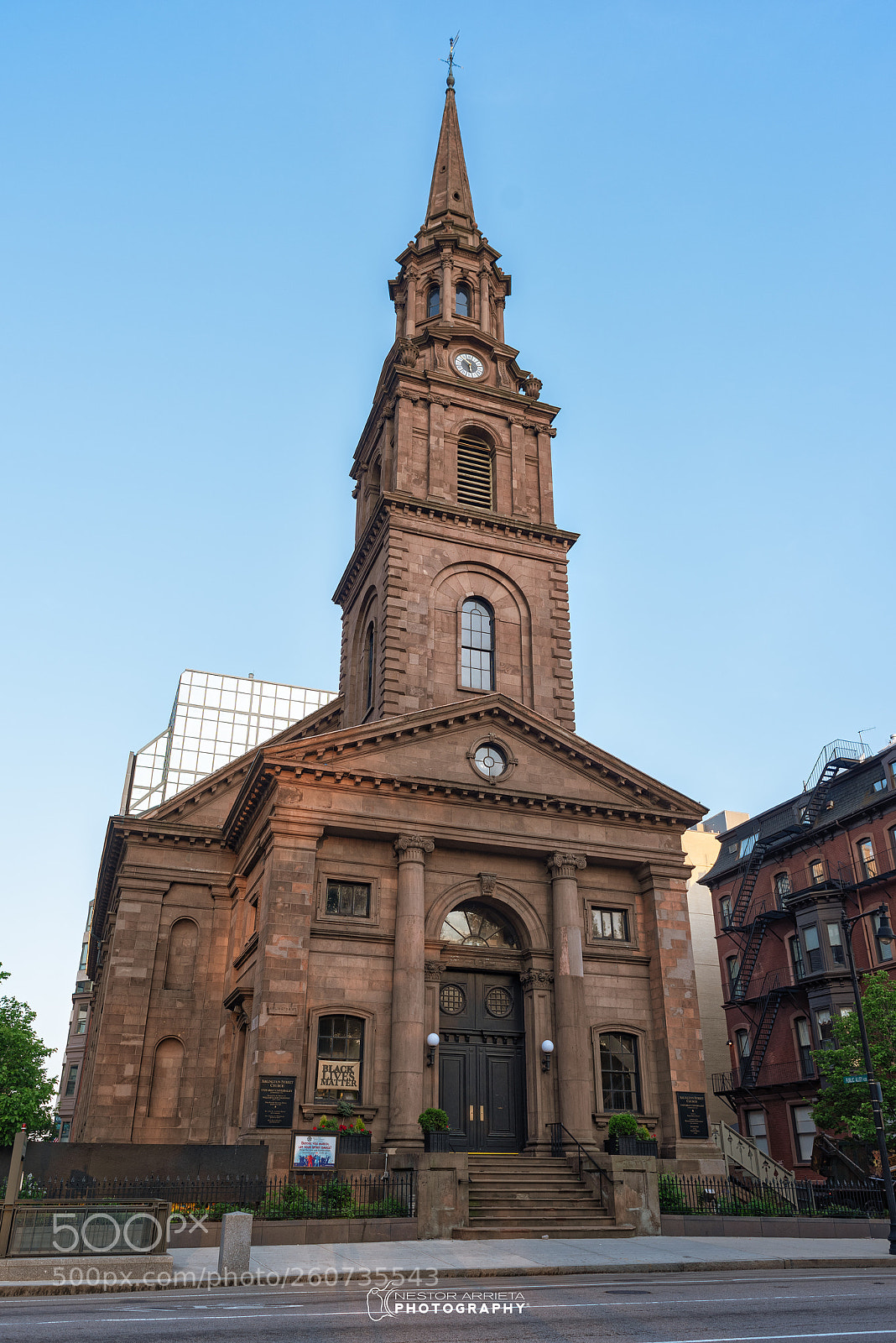 Nikon D810 sample photo. Arlington street church photography