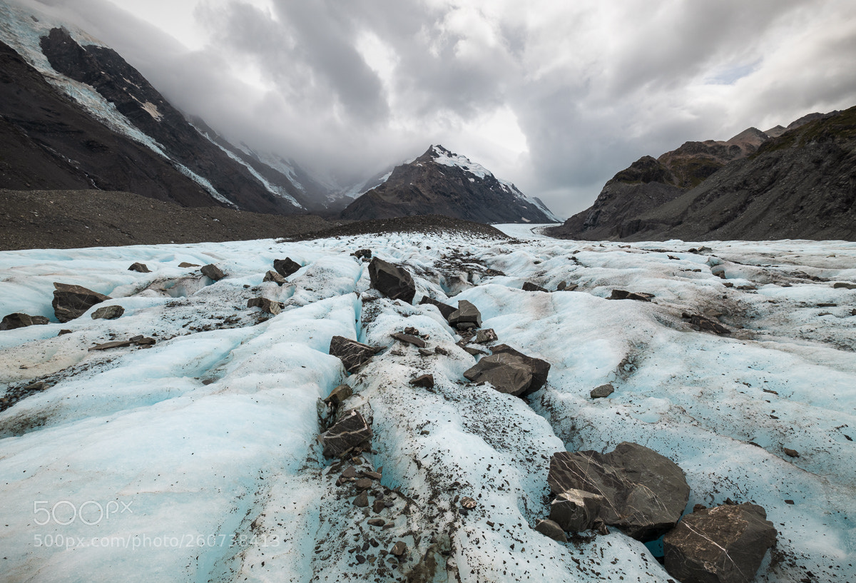 Fujifilm X-T2 sample photo. Tasman glacier photography