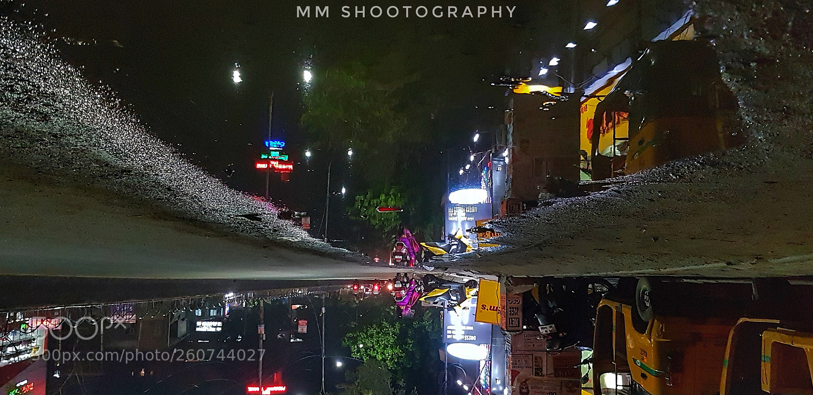Samsung Galaxy S8+ sample photo. Reflecting chennai road beauty photography