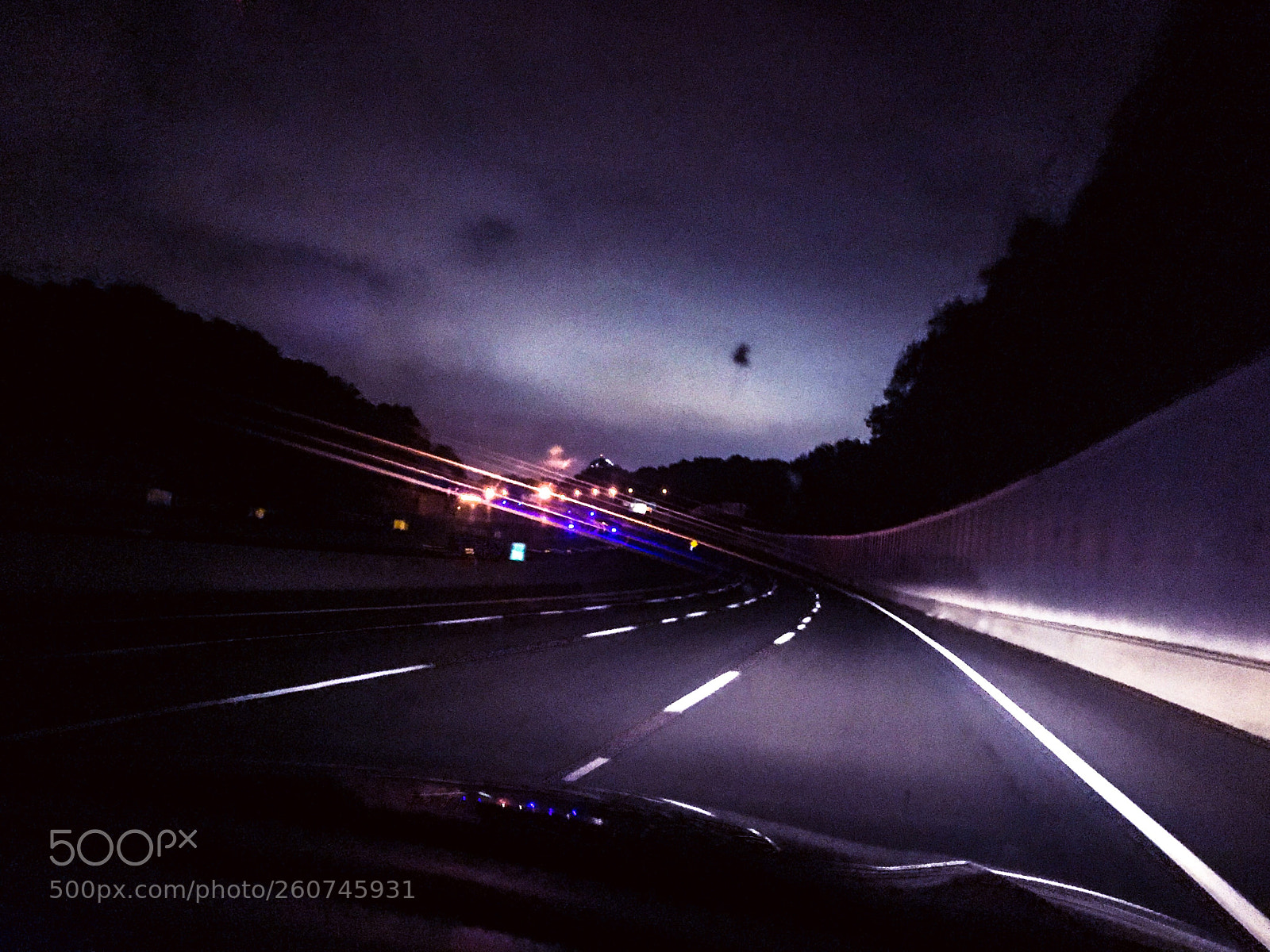 Apple iPhone 7 Plus sample photo. Cloudy night photography