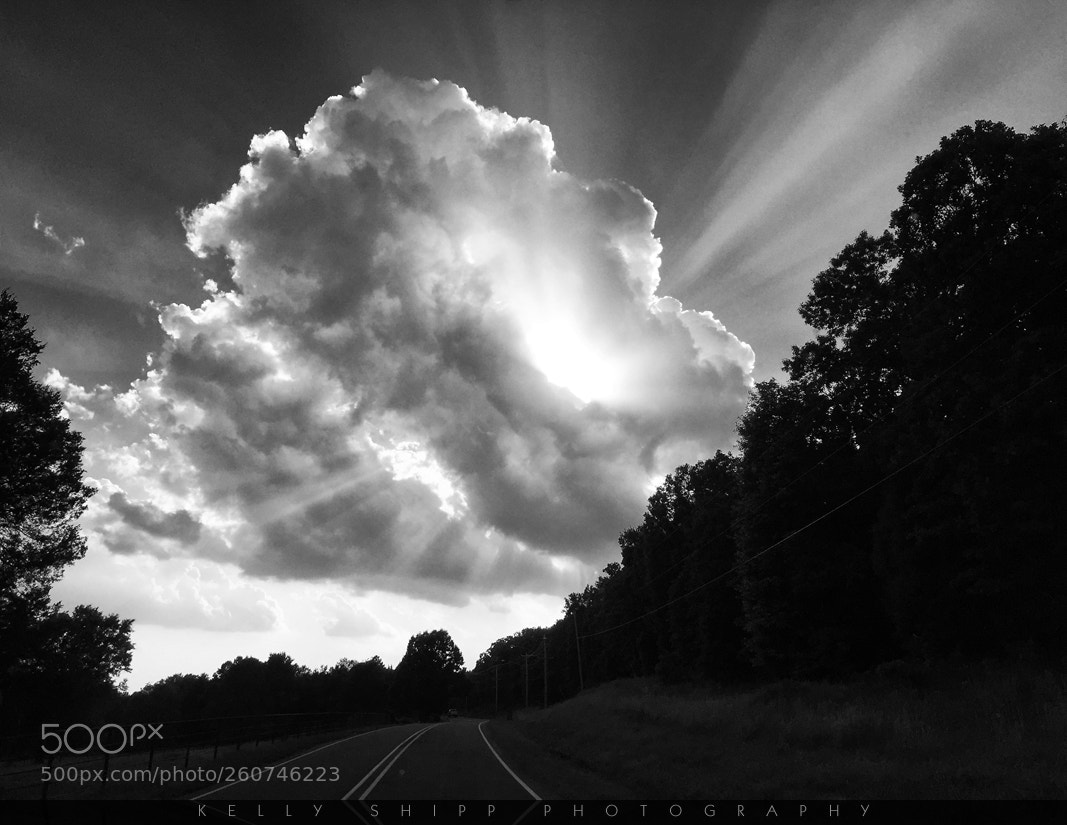 Apple iPhone 6 sample photo. Highway to heaven photography