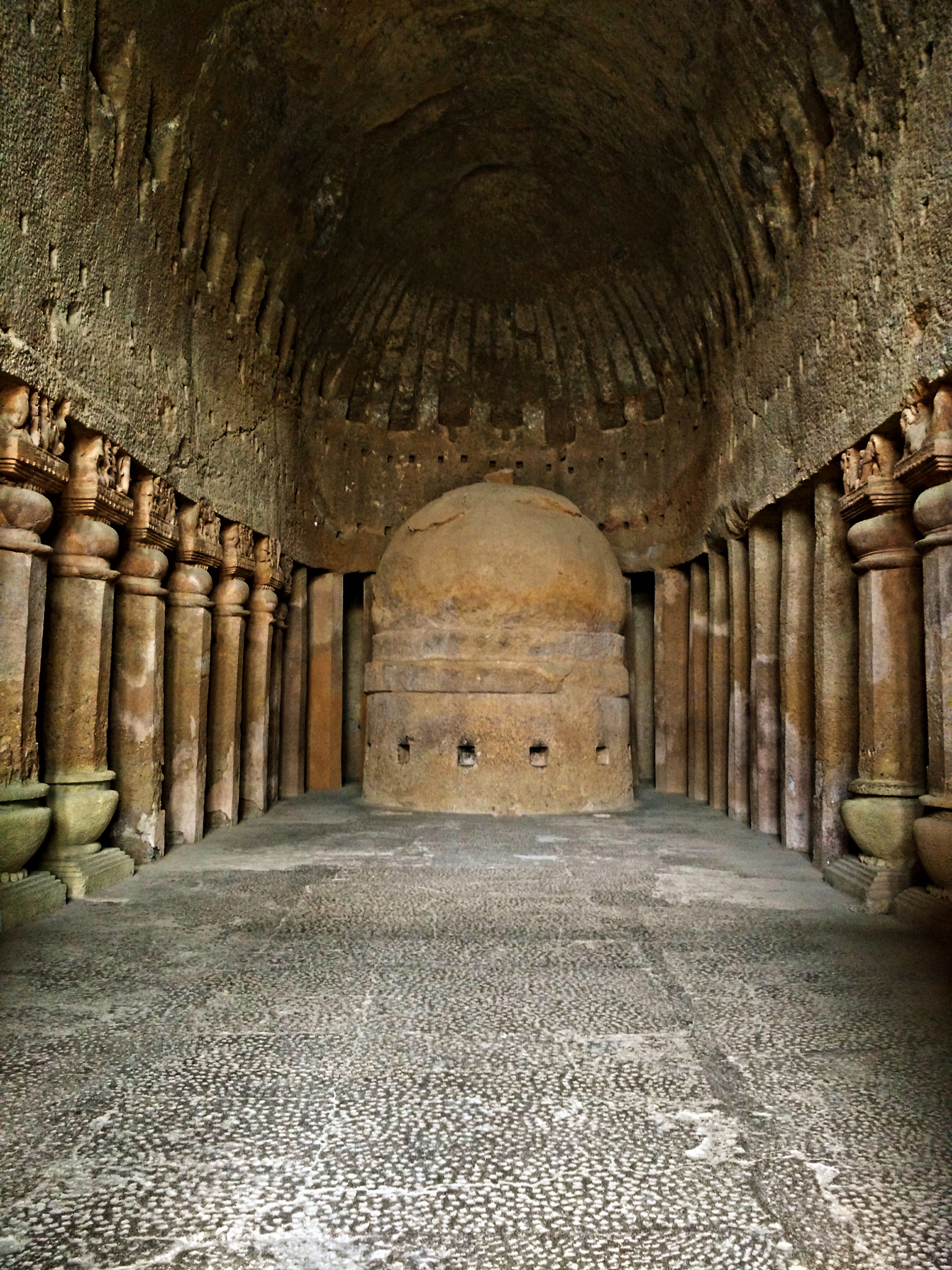 Xiaomi MI4 sample photo. Kanheri caves architecture photography