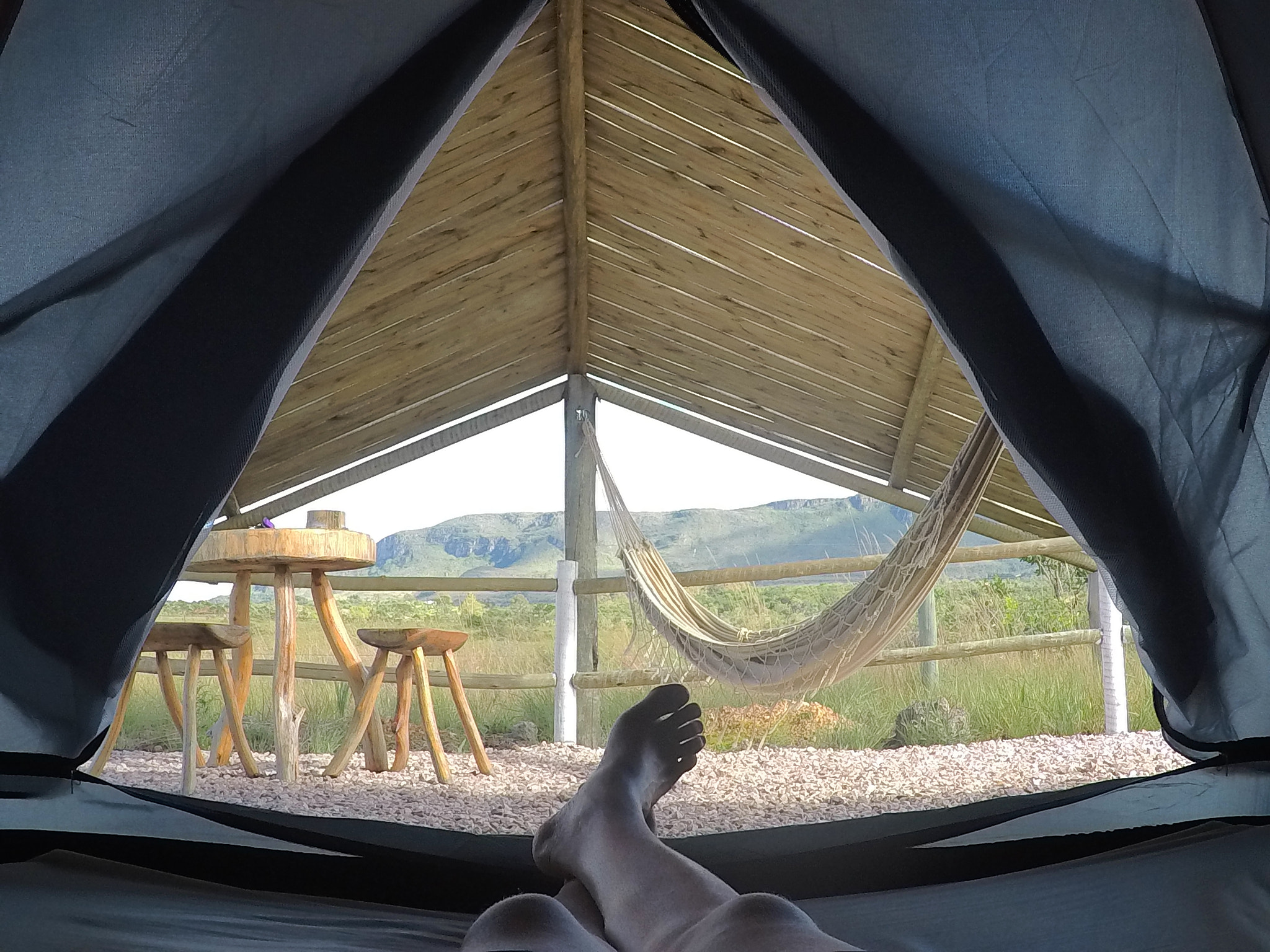 GoPro Hero5 Black sample photo. Camping - veadeiros plateau photography