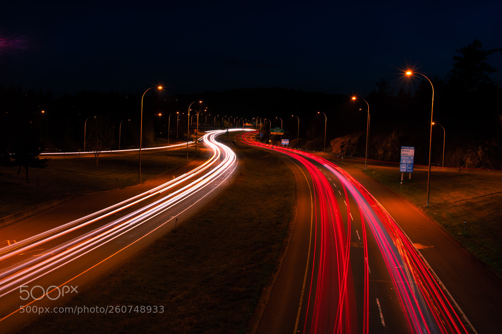 Nikon D3400 sample photo. Car lights photography