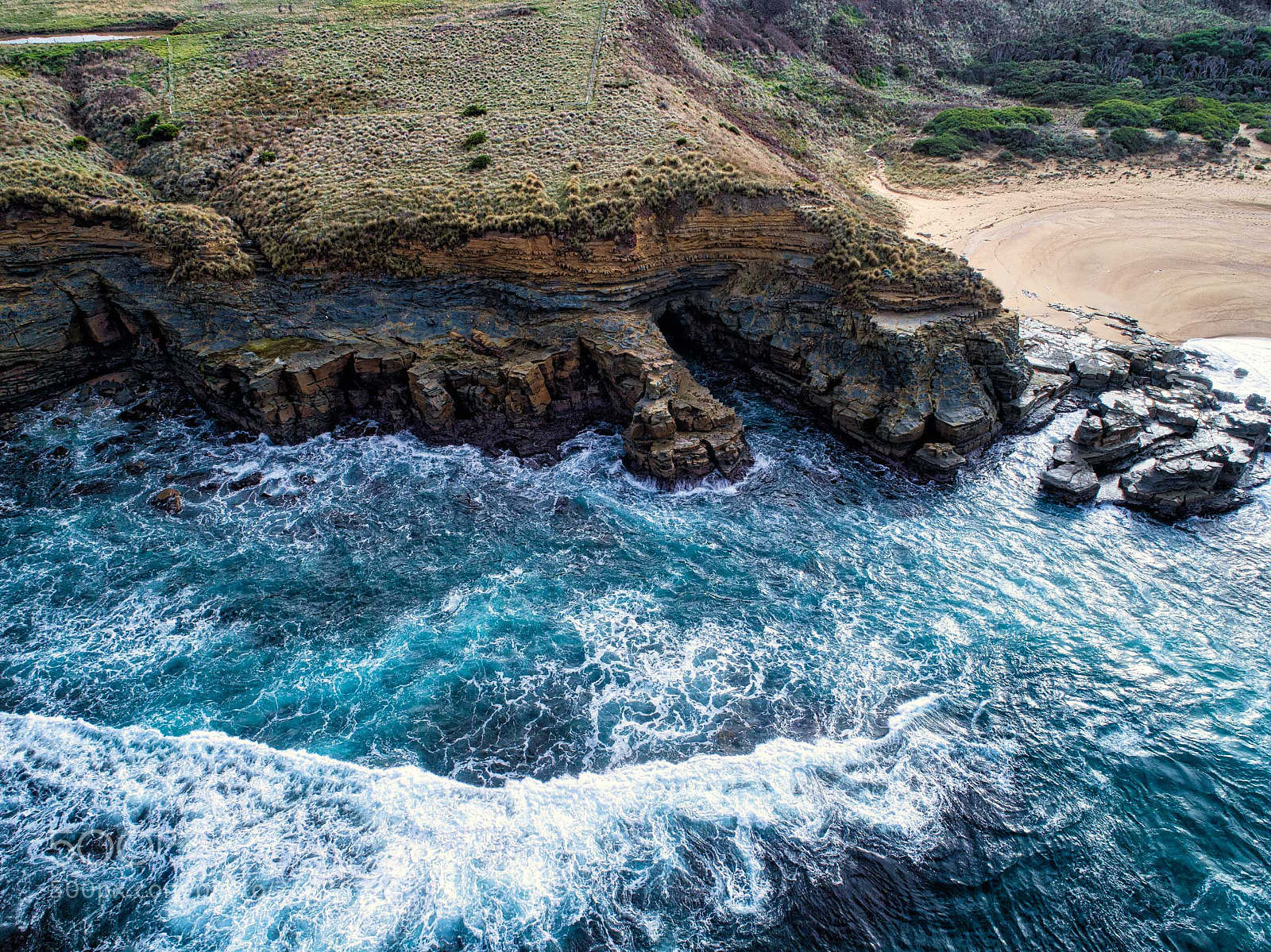 DJI FC6310 sample photo. Bore beach photography