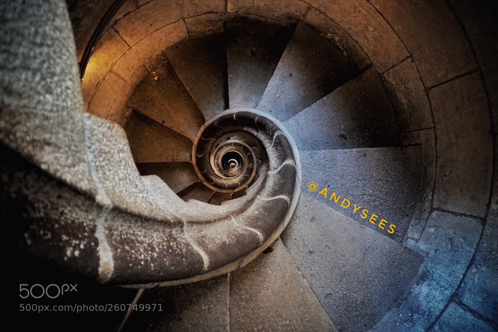 Sony a6300 sample photo. Snail stairs  photography