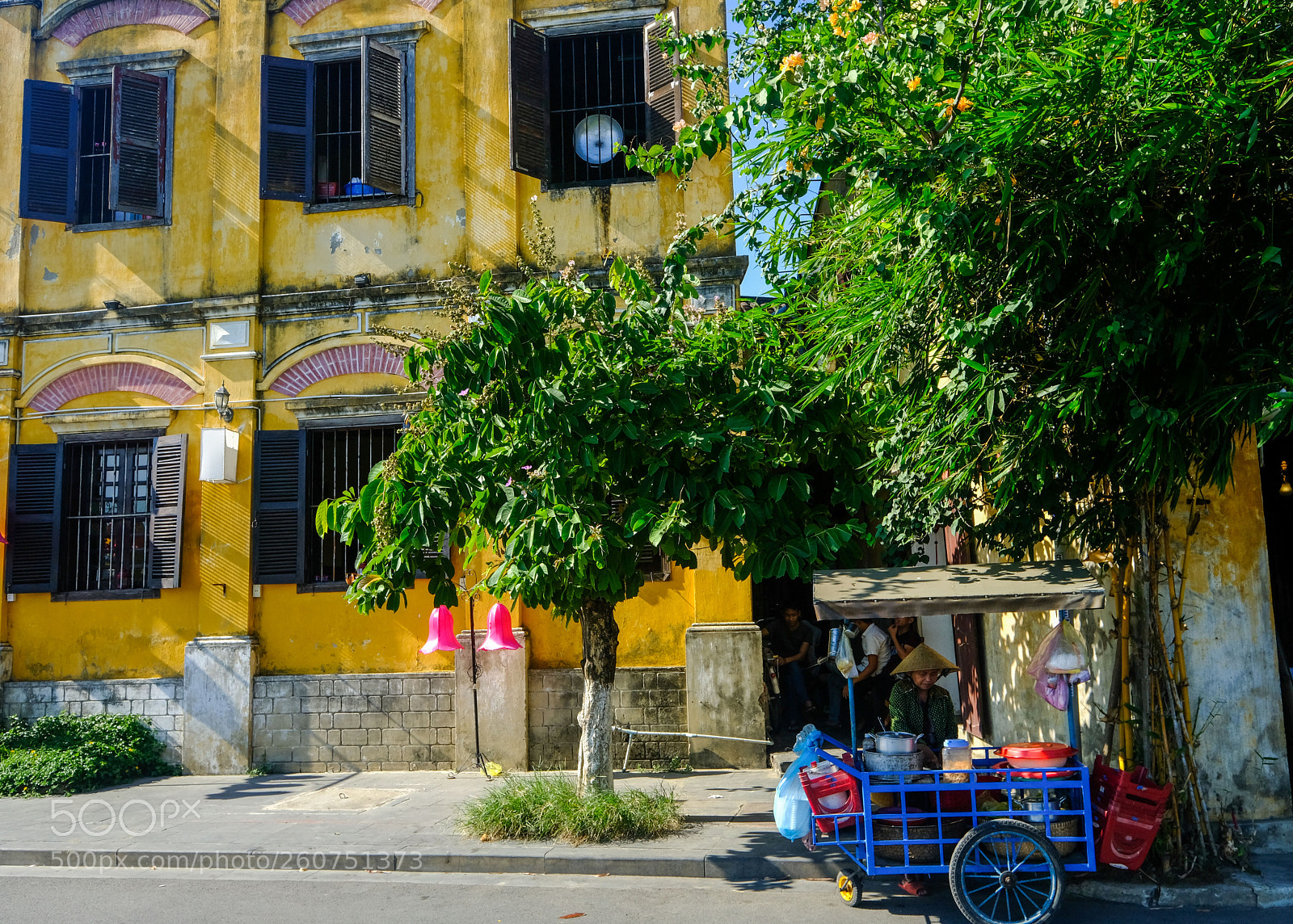 Fujifilm X-T2 sample photo. Mobile catering, hoi an photography