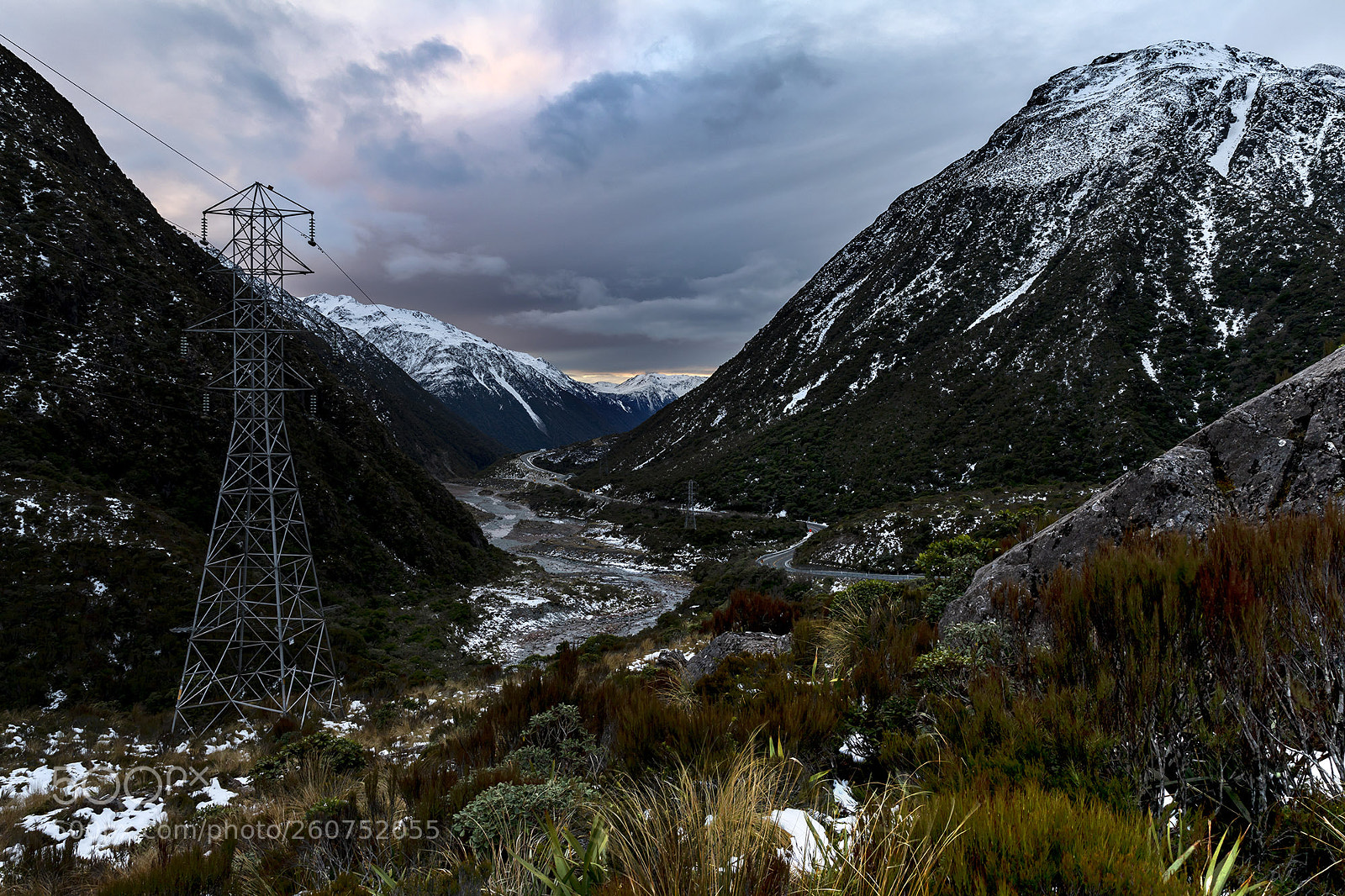 Canon EOS 5D Mark IV sample photo. Otira highway valley serenity photography