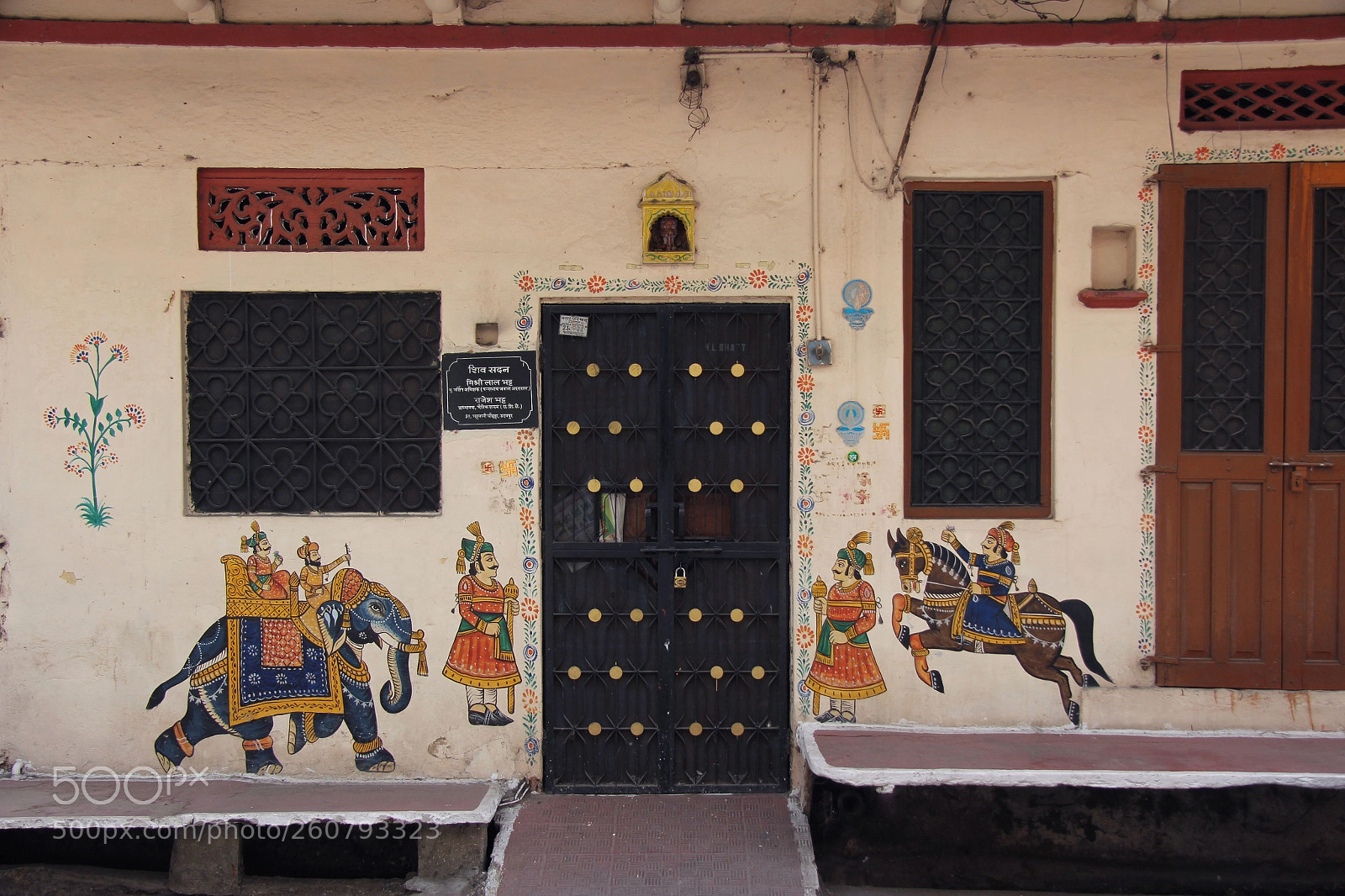 Canon EOS 60D sample photo. Doorway in udaipur photography