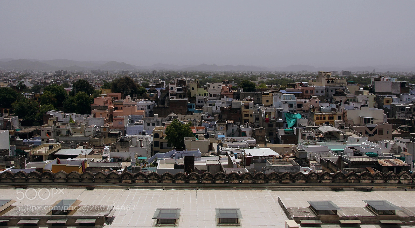 Canon EOS 60D sample photo. Udaipur from palace photography