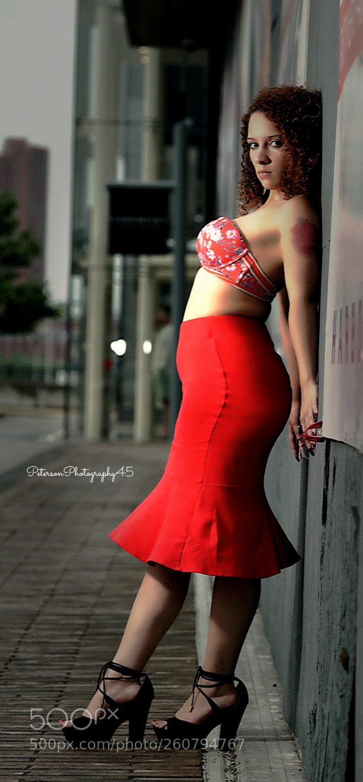 Sony a6000 sample photo. Lady in red photography