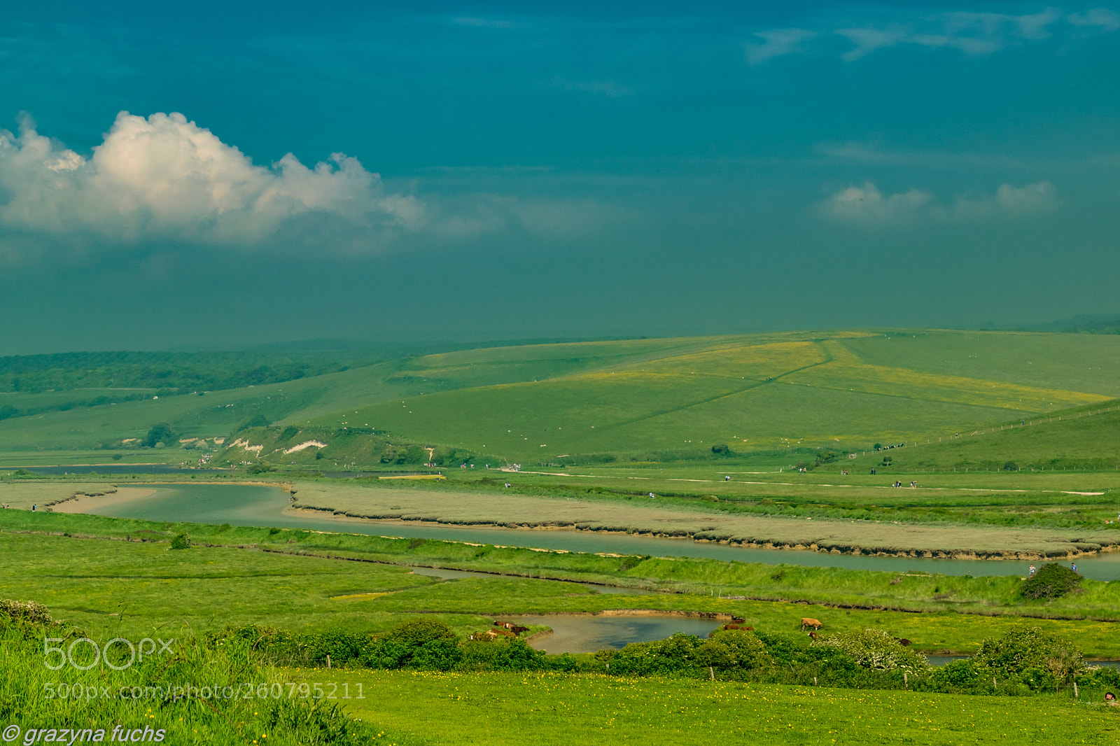 Nikon D3300 sample photo. Seven sisters country park photography