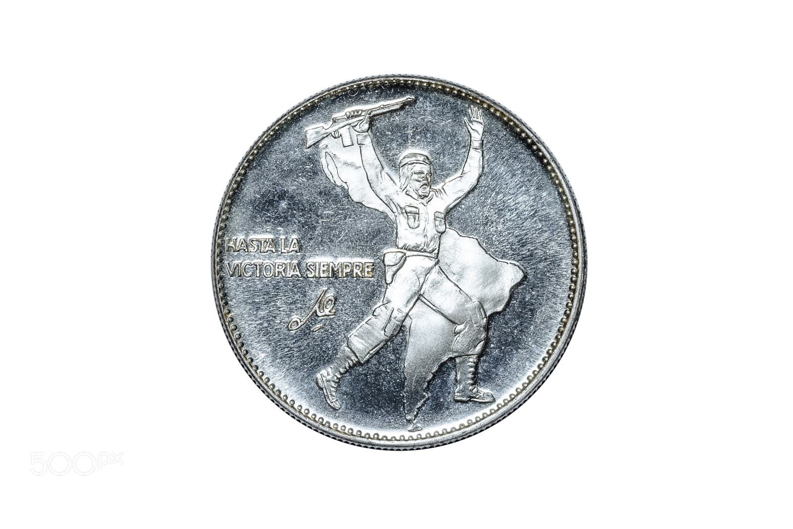 Canon EOS 5D Mark II sample photo. Che guevara memorial coin photography