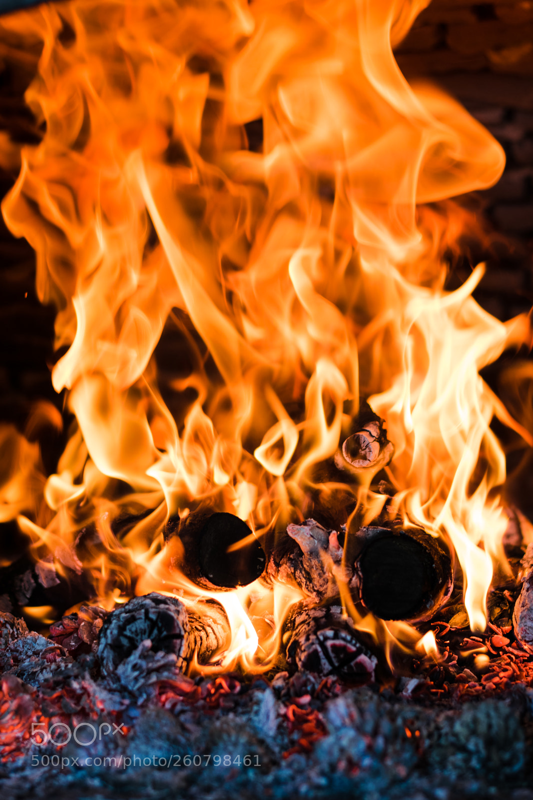 Nikon D3300 sample photo. Fire photography