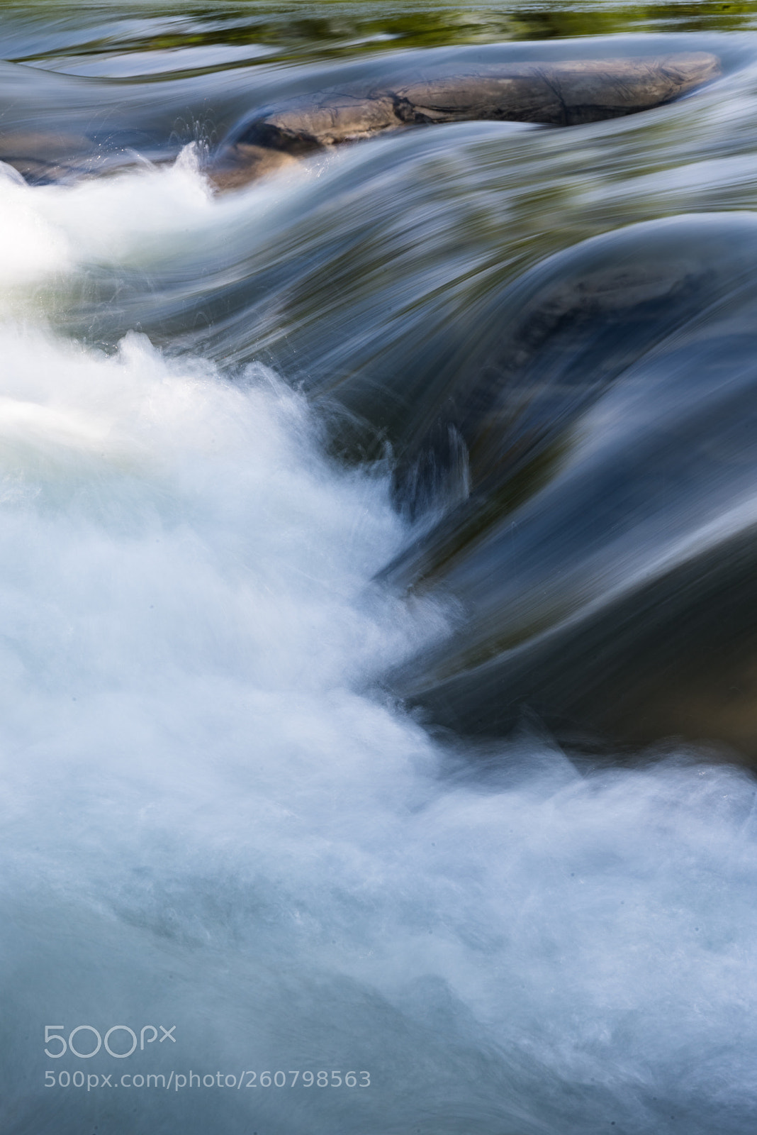 Nikon D810 sample photo. Long exposure of falling photography
