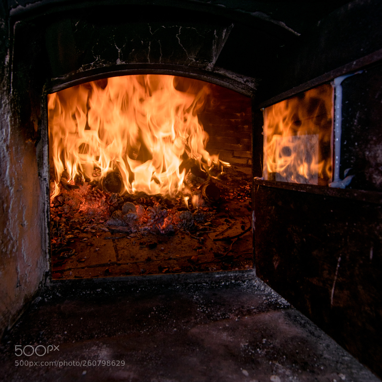 Nikon D3300 sample photo. Fire photography
