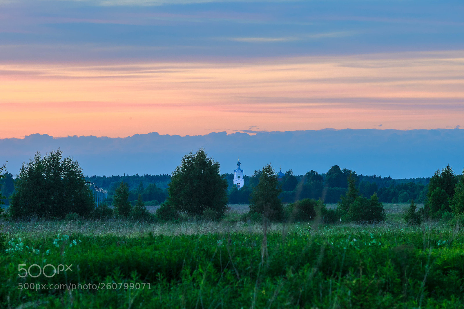 Canon EOS 5D Mark II sample photo. Calm evening in moscow photography