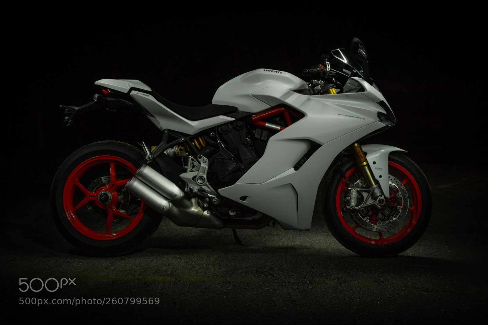 Sony a6000 sample photo. Ducati supersport photography