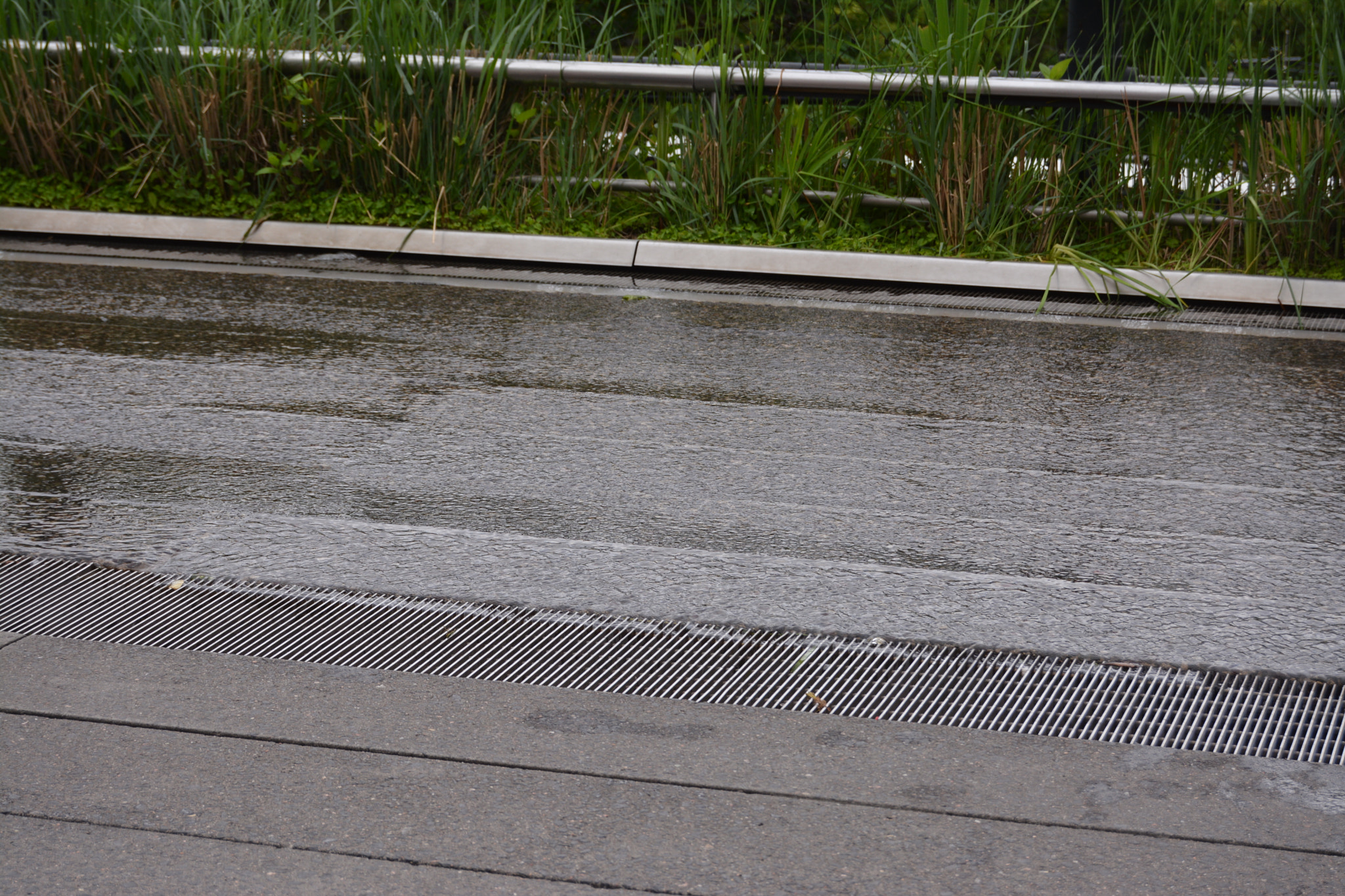 Nikon D7100 sample photo. High line water feature 1 photography