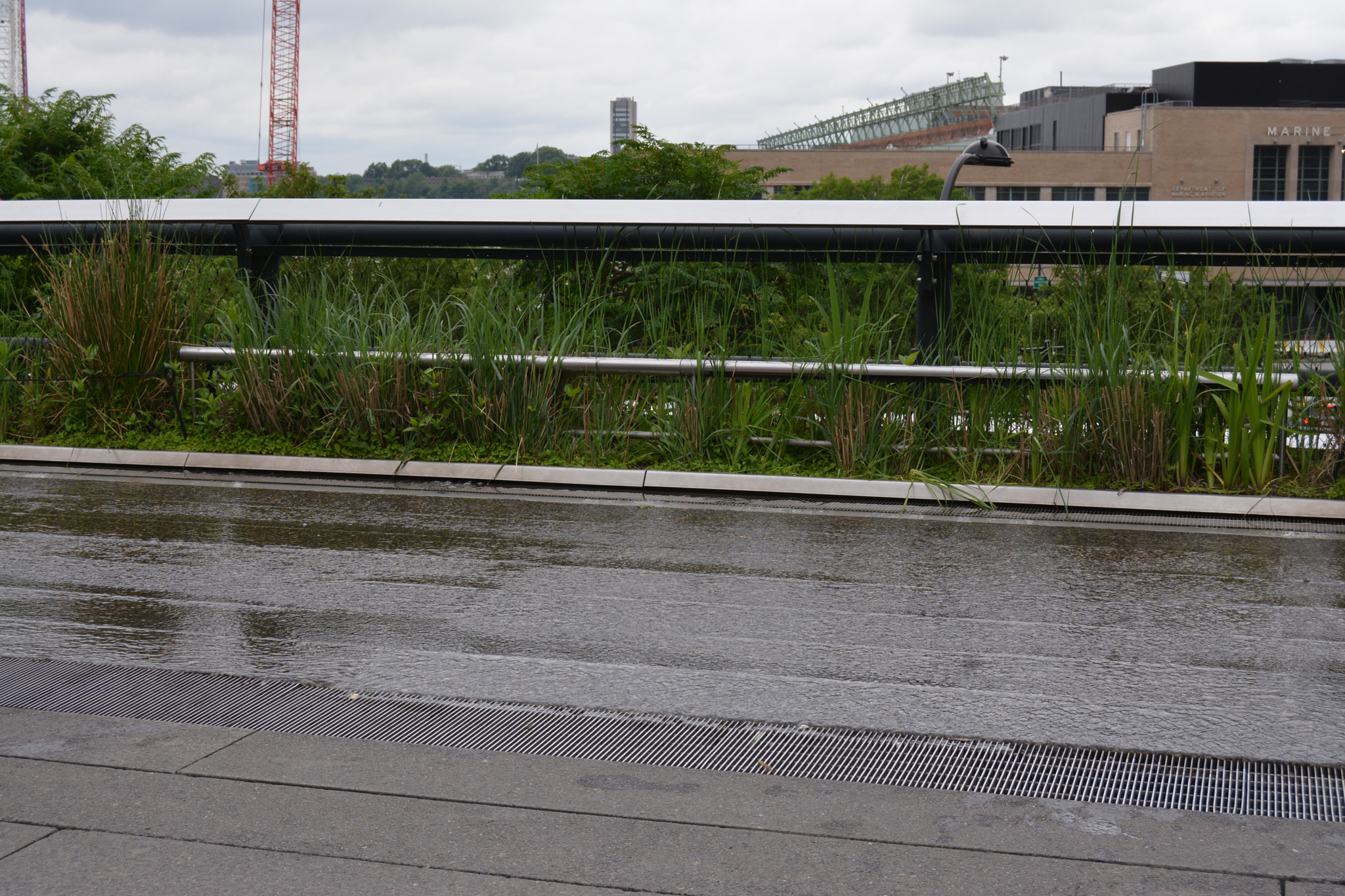 Nikon D7100 sample photo. High line water feature 2 photography