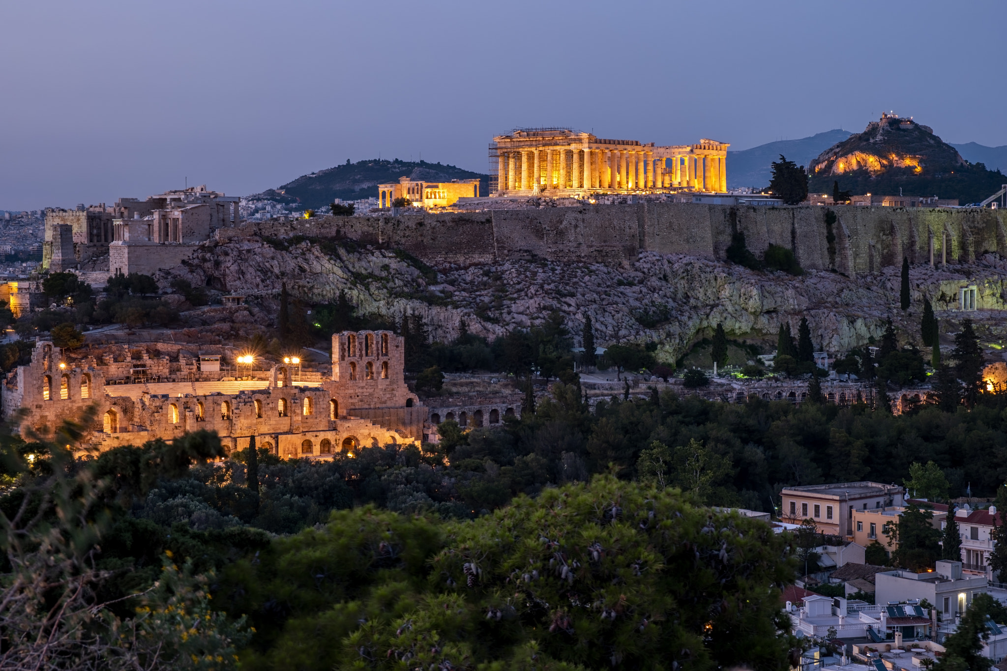 Samsung NX1 sample photo. Acropolis of athens photography