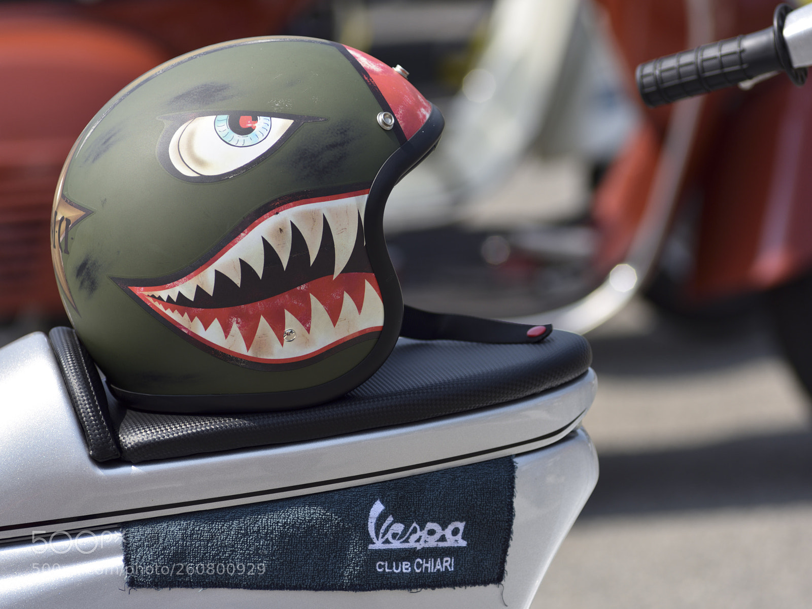 Nikon D810 sample photo. Shark on vespa photography