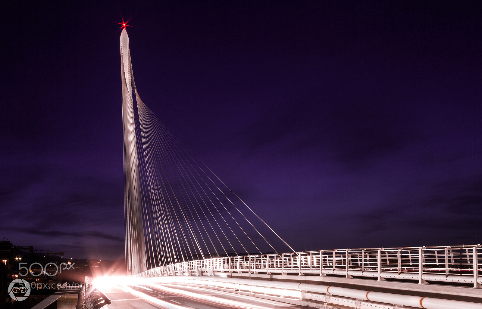 Canon EOS 7D sample photo. Night on calatrava's bridge photography