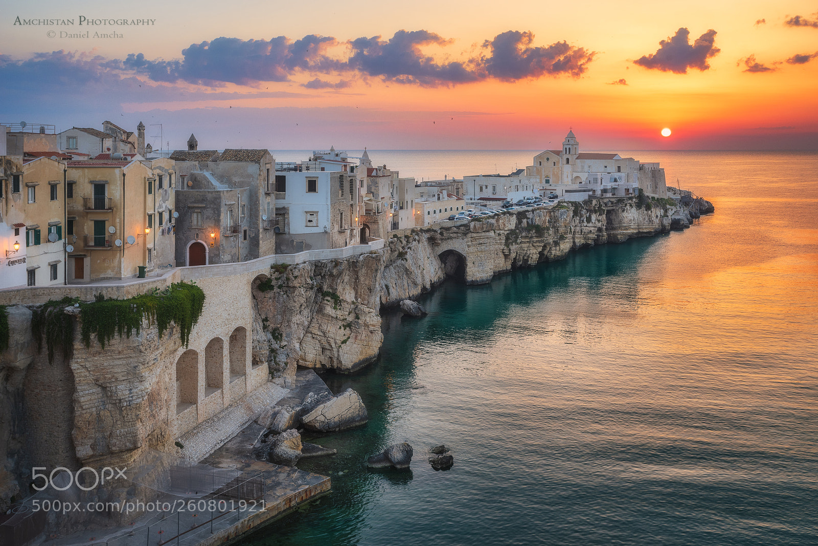 Pentax K-1 sample photo. Vieste, italy photography