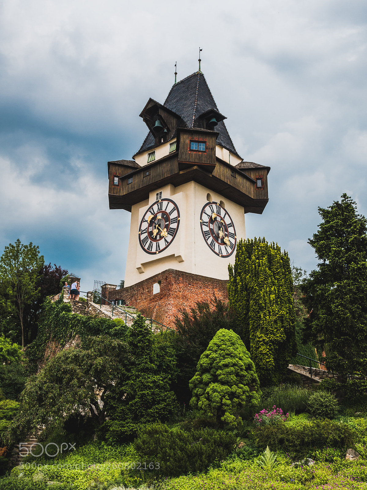 Nikon D7500 sample photo. Clocktower, graz photography