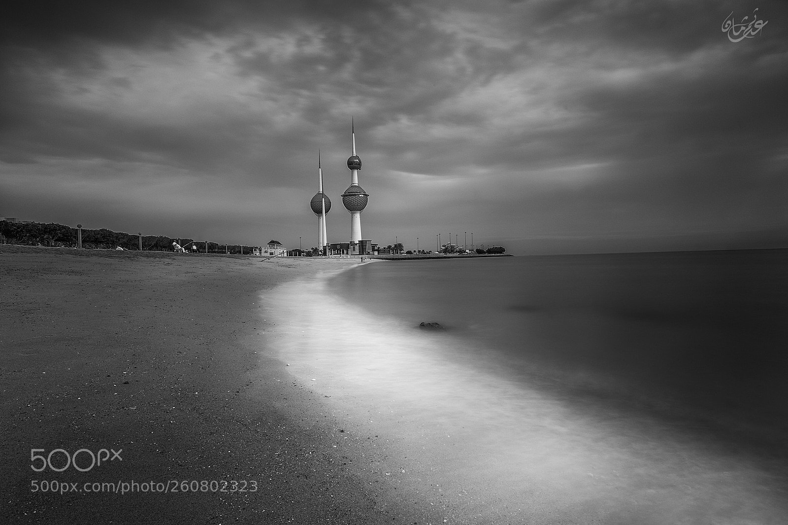Nikon D3 sample photo. Kuwait towers. photography