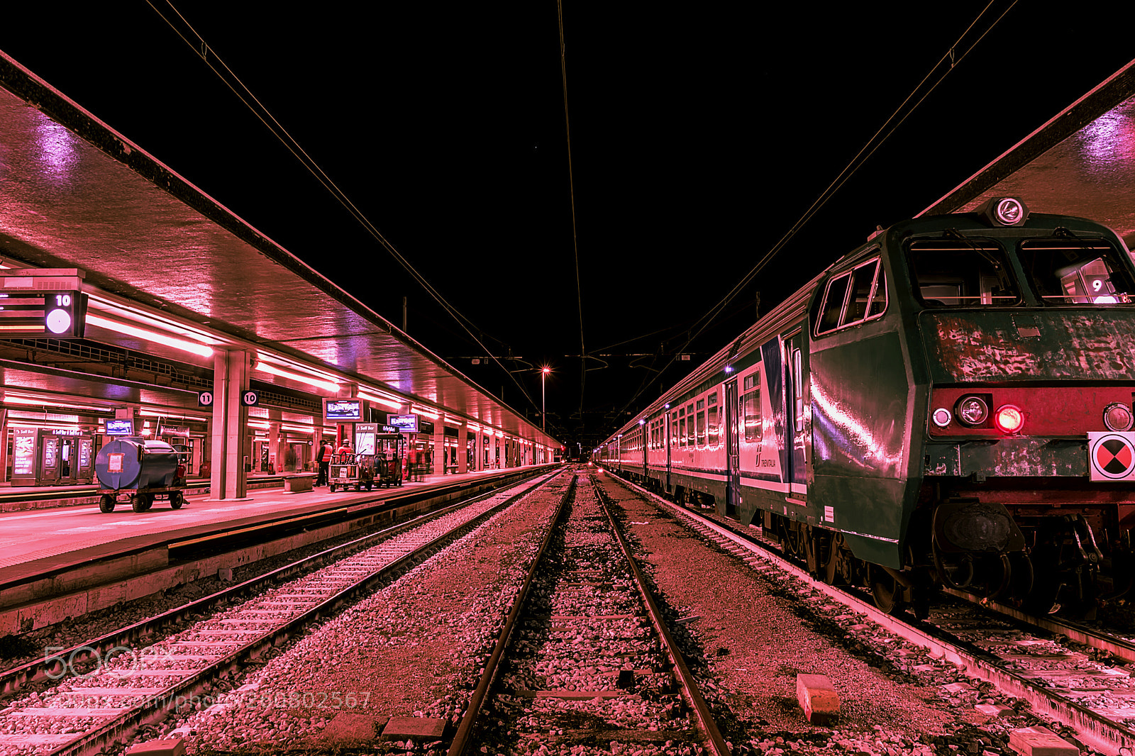 Nikon D7200 sample photo. Train station from venice photography