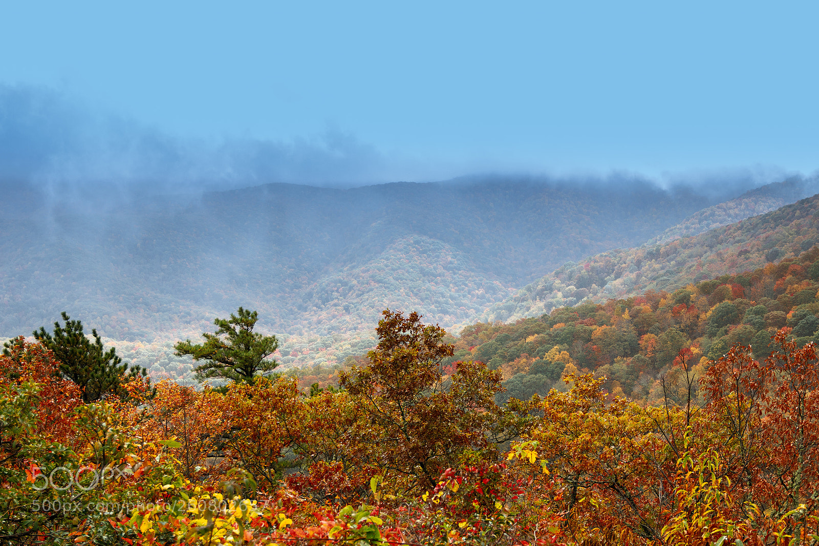 Canon EOS 60D sample photo. Blue ridge mountains photography