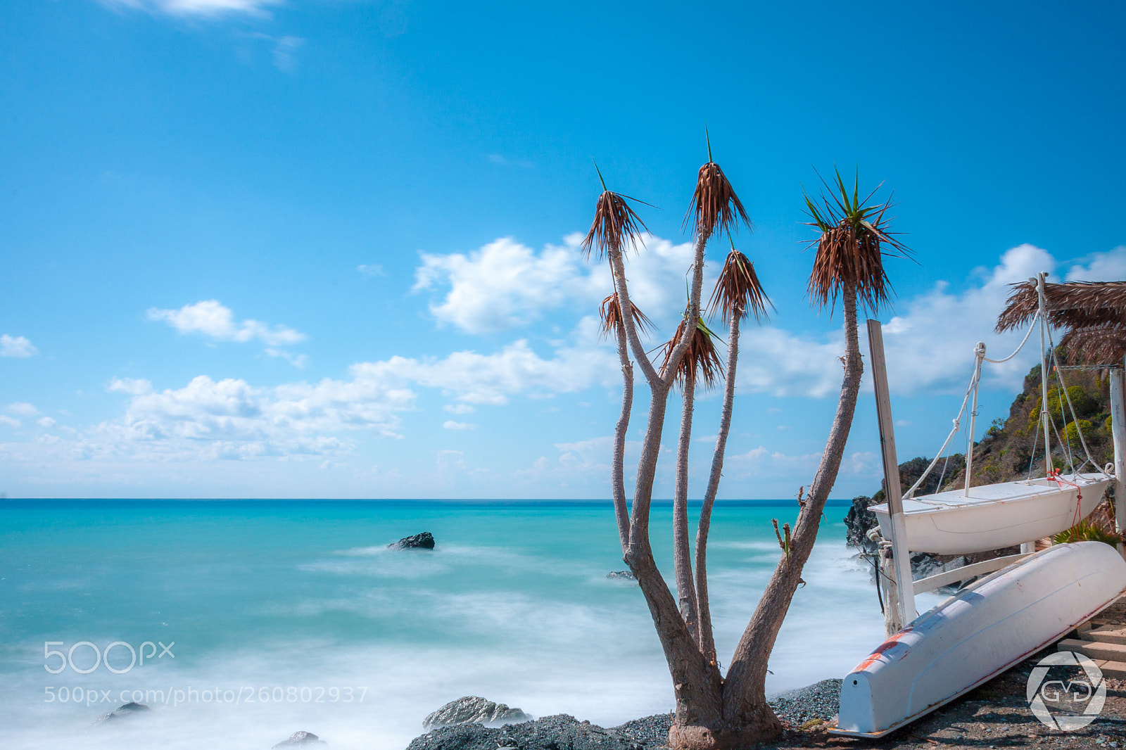 Canon EOS 40D sample photo. Long exposure seascape, calabria photography