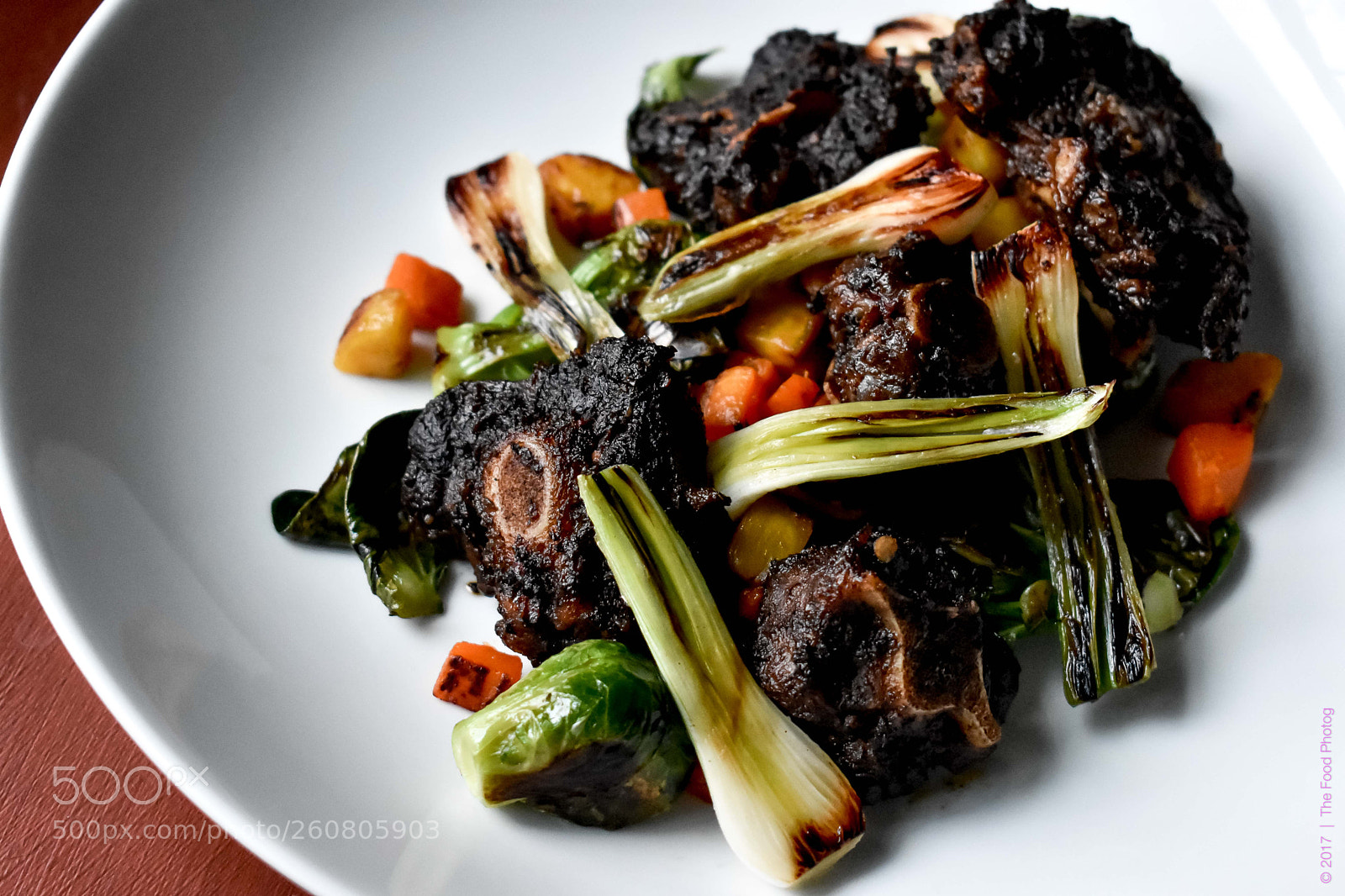 Nikon D3400 sample photo. Sous vide oxtails photography